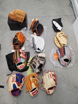Baseball softball gloves