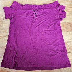 Rock & Republic Magenta Shirt