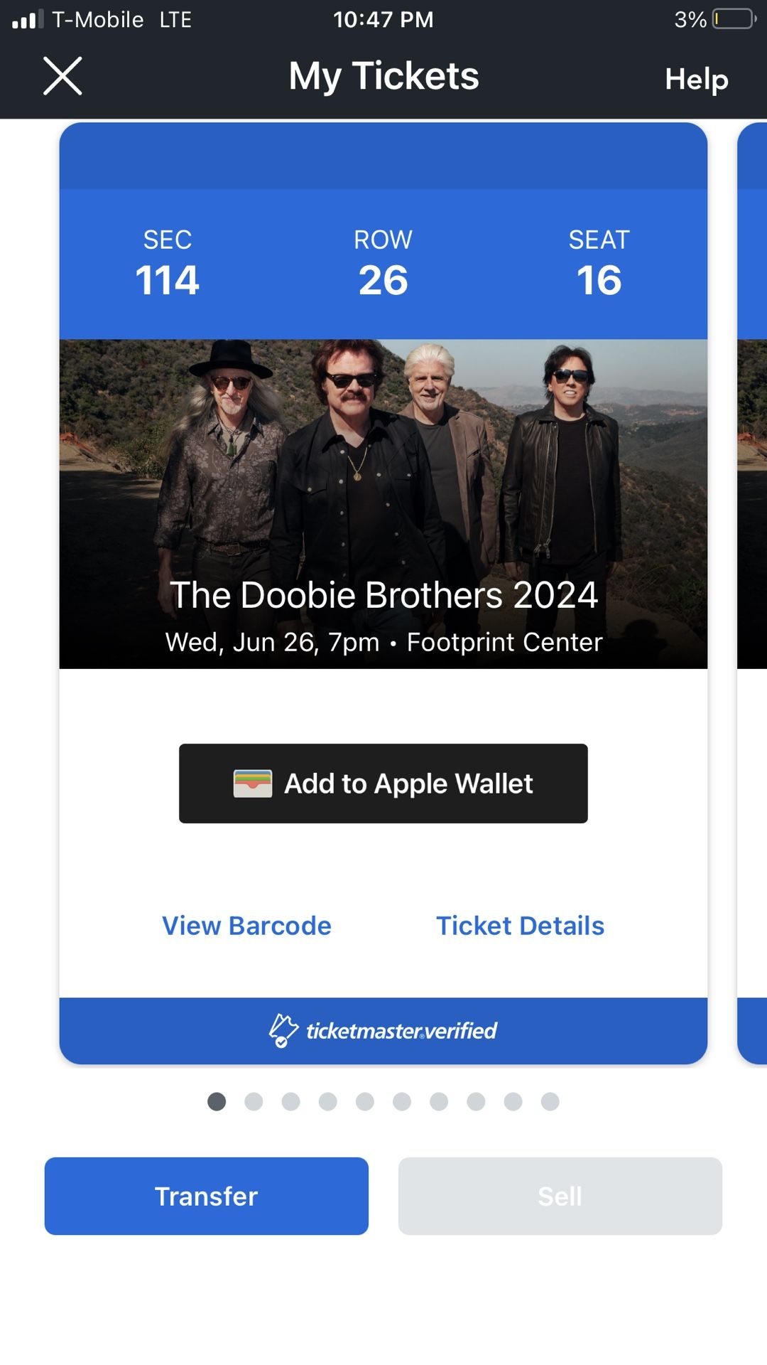 Doobie brothers tickets