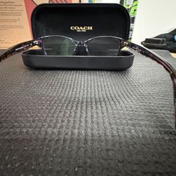 REAL NO COPY Coach Women's Eyeglasses HC 6065 5288 Confetti Purple Square Frame 51[]17 135