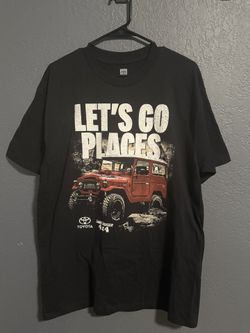 Official License Toyota Land Cruiser Graphic T-Shirt Size Large New Without Tag