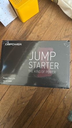 DBPOWER jump starter