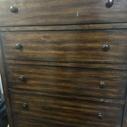 Drawers And Matching Side Table