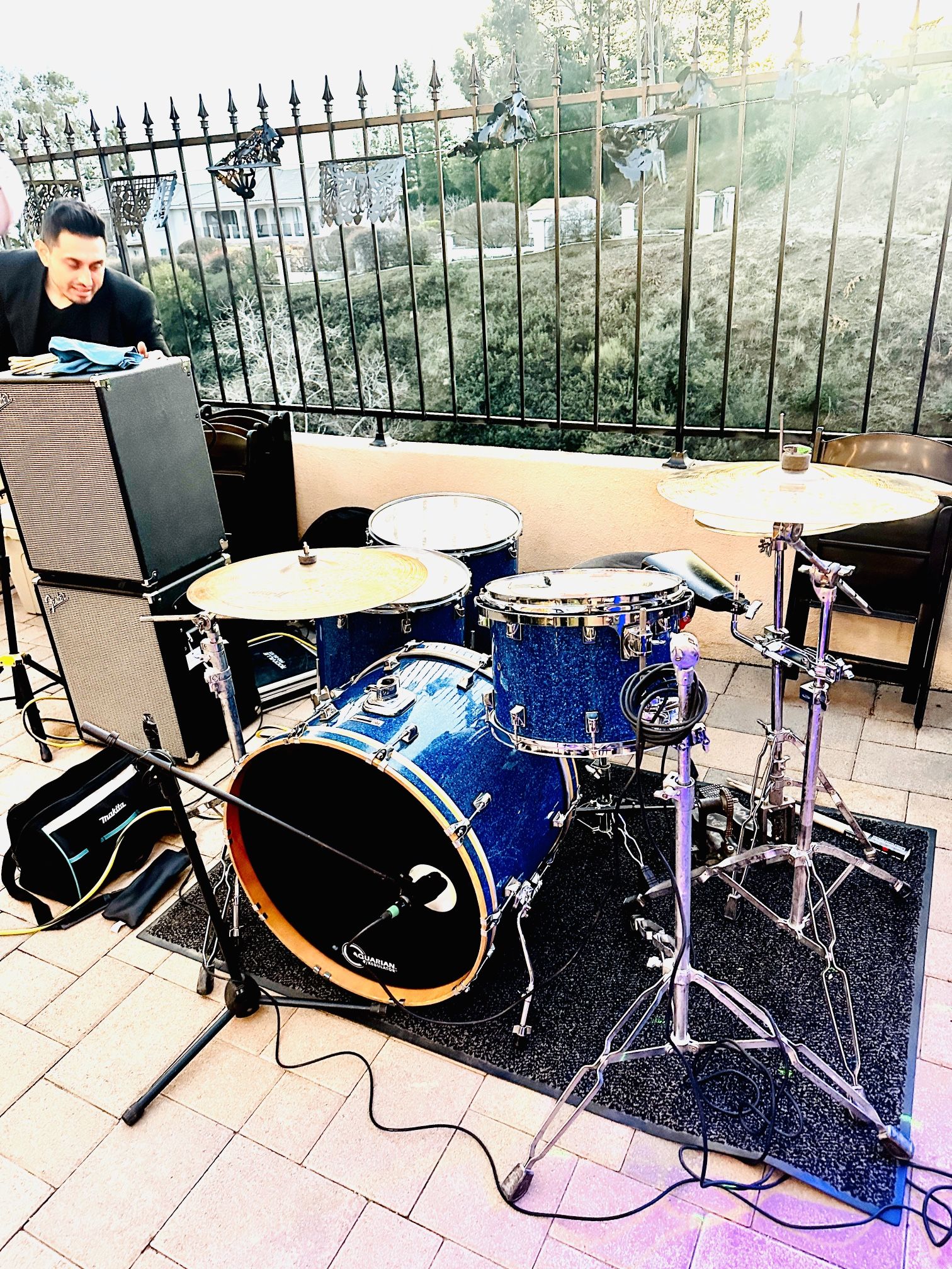 Taye Birch Big Drum Kit