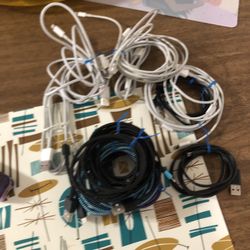 Apple MFi Certified ] iPhone fast charger assorted lengths and regular cables