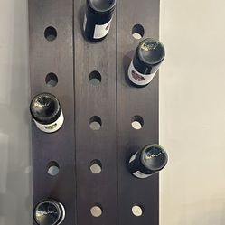 Pottery Barn French Wine Bottle Riddling Rack