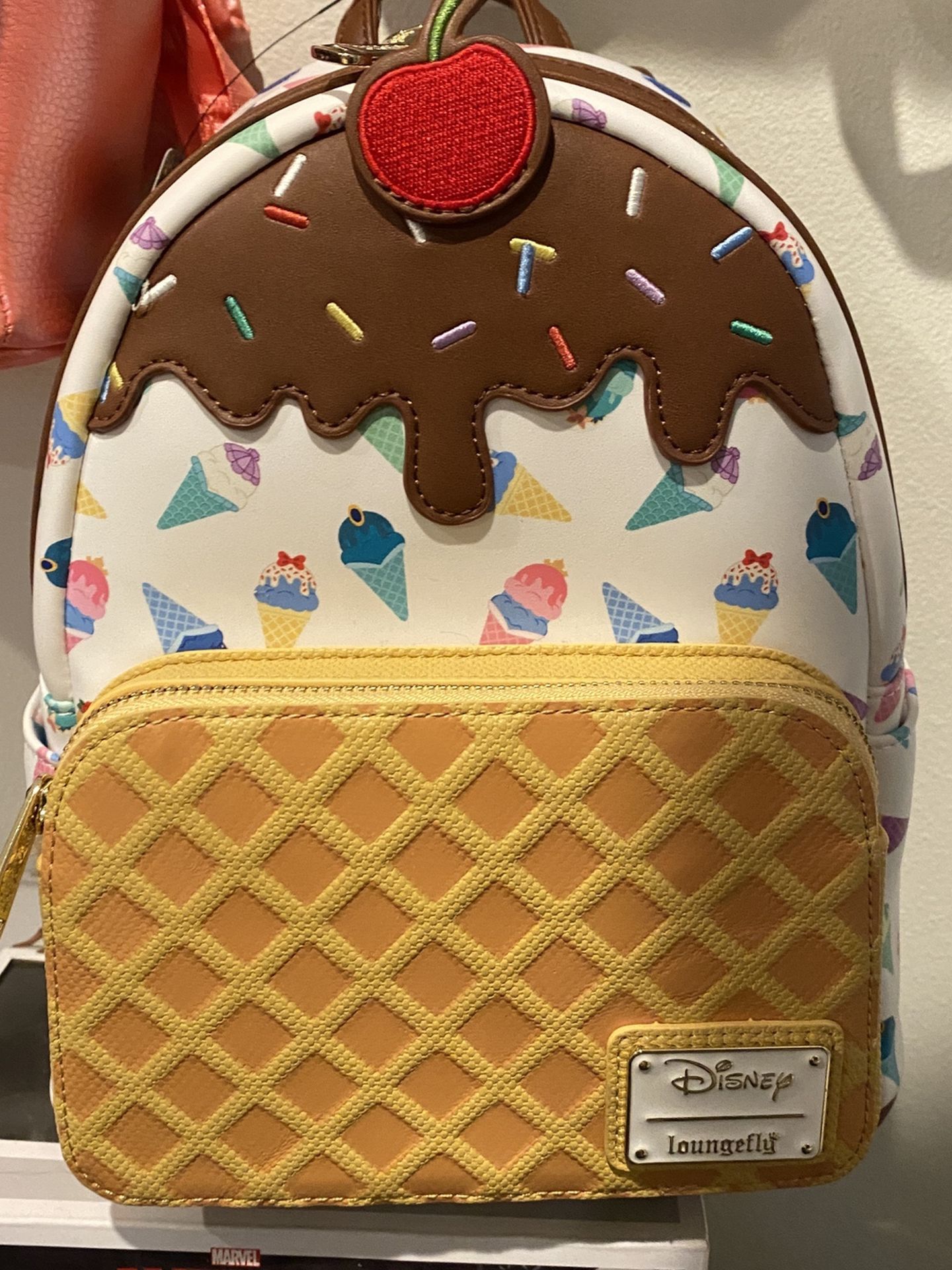 Disney Loungefly ice Cream Backpack
