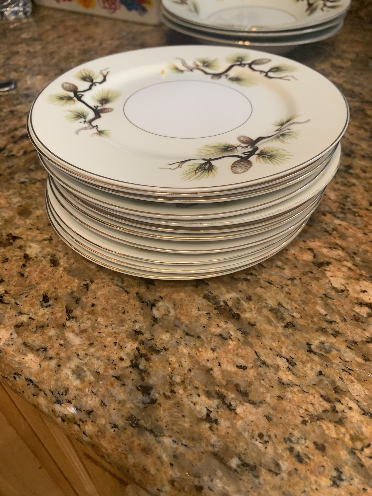 Dishes , Shasta Pine Cones