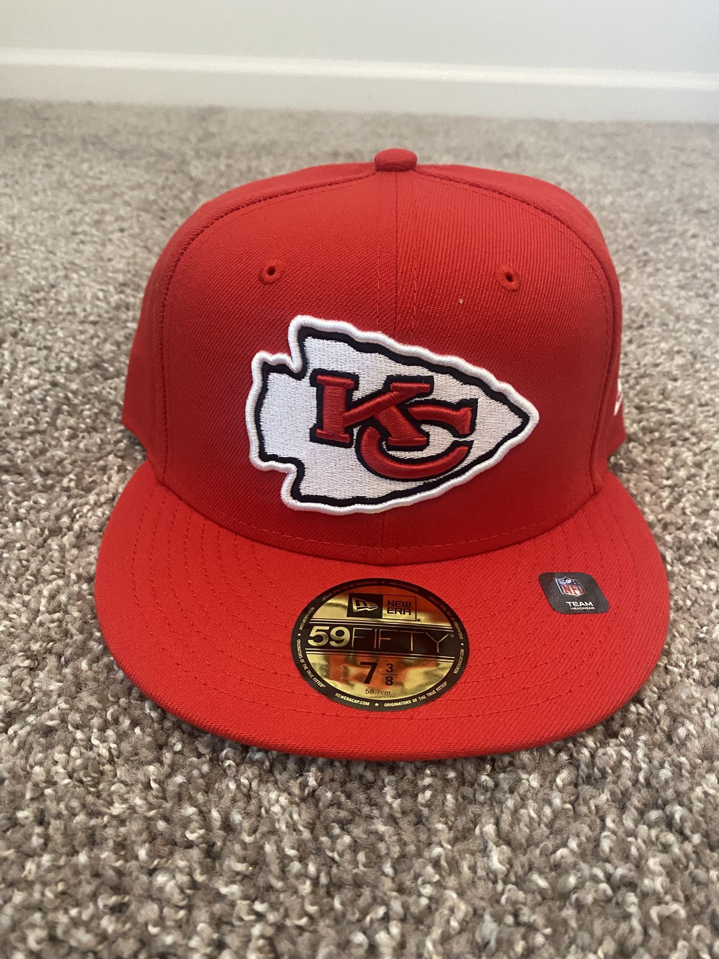Kansas City Chiefs Fitted 7 3/8 