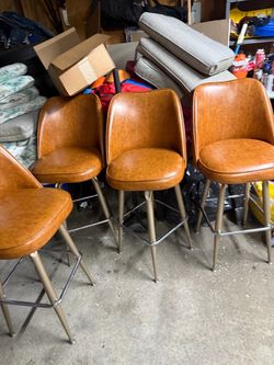 6 bar stool chairs