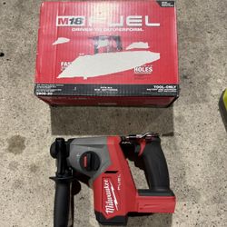 Milwuakee Fuel M18 5/8in Sds Plus Rotary Hammer Drill (tool Only) 