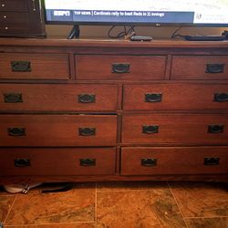 Bedroom Dresser And 2 Nightstands
