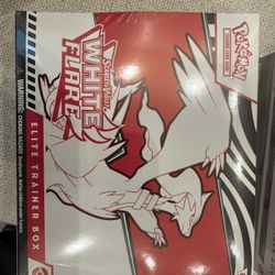 White FLARE Pokemon ETB 