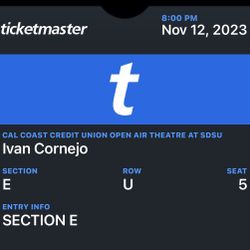 Ivan Cornejo Tickets