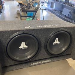 JL AUDIO 12” Subwoofers In Box