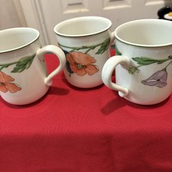 Villeroy  And   Boch 3 New Coffee Cups