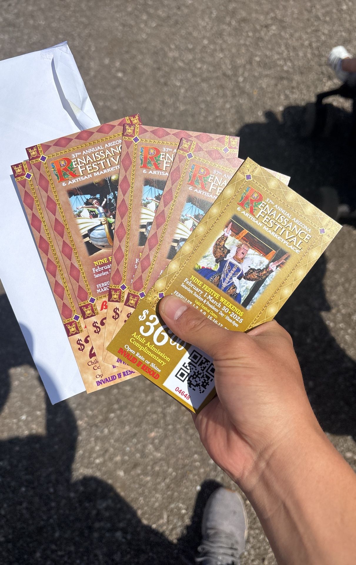 Renaissance Festival Tickets