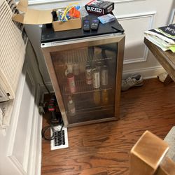 Glass Door Refrigerator Mini