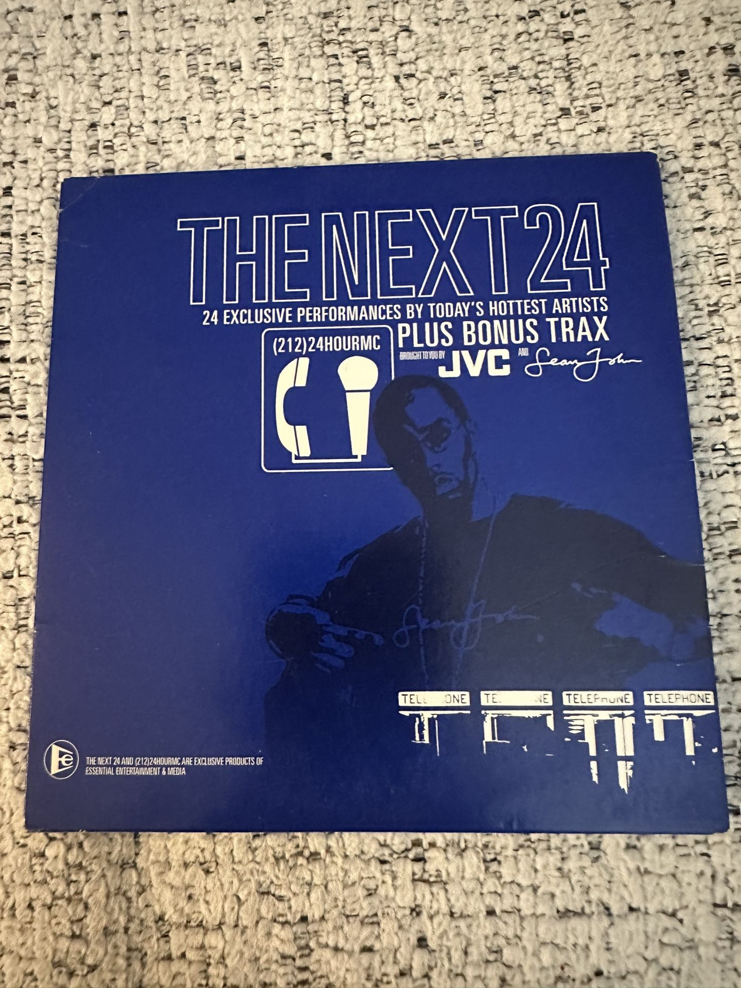 JVC The Next 24 Album - Striking Blue Cover
