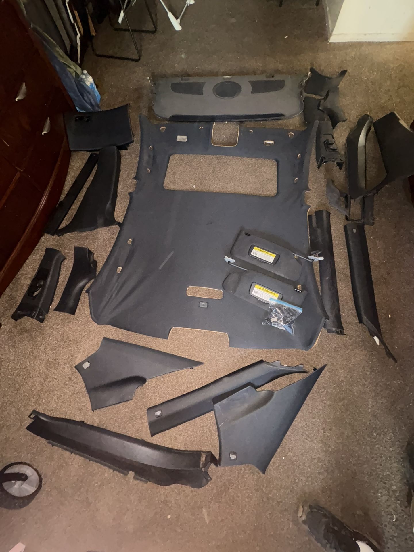 Acura TL Type S 04-08 All Black Interior Every Piece To Fully Swap Your Interior Black 350