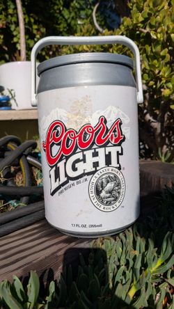 vintage coors drink cooler canteen