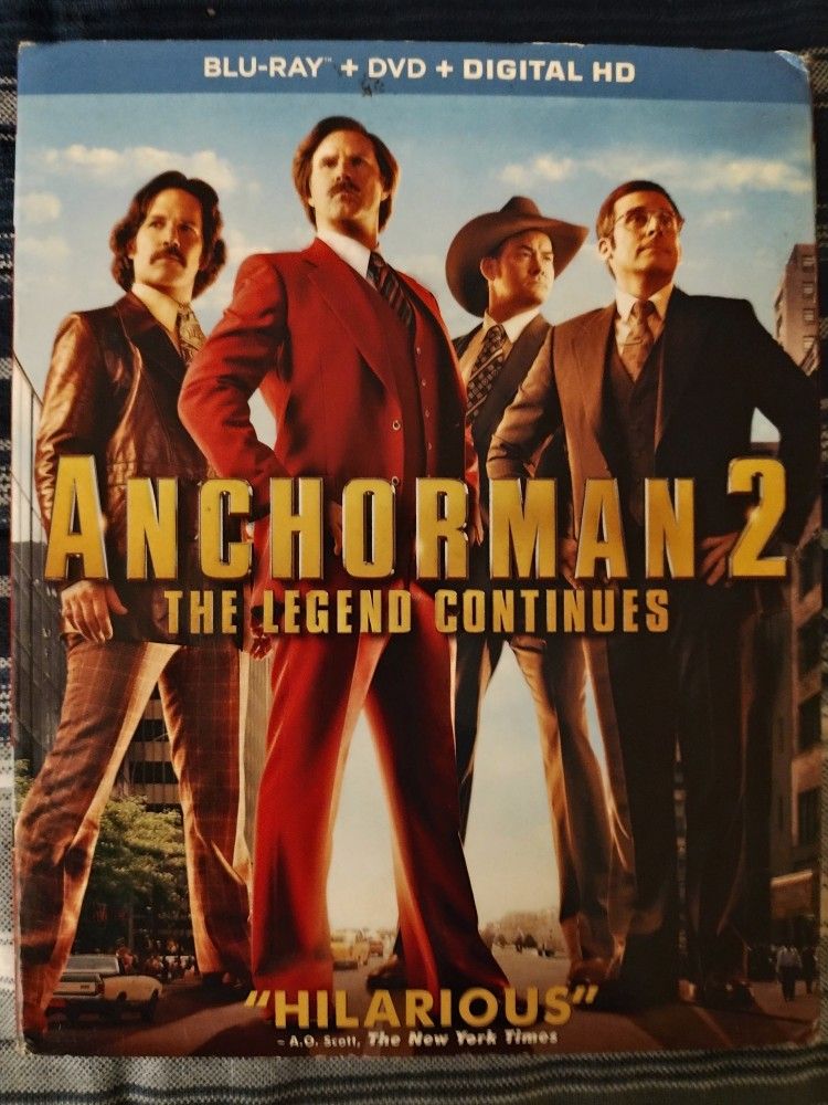 Anchorman 2: The Legend Continues (Blu-Ray)