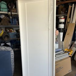 28 Inch Prehung One Panel Shaker Door 