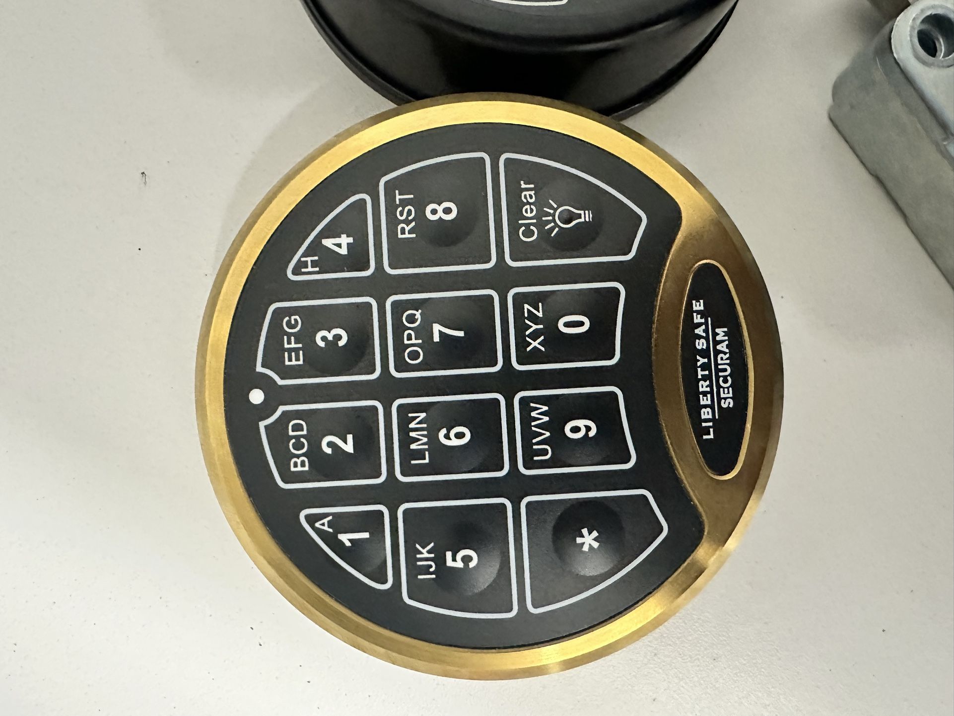Securam Safe Lock (2 Key Pads 1 Lock Mechanism)