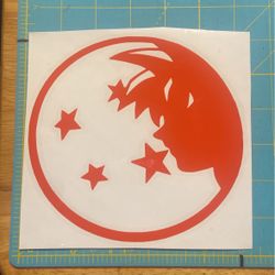 dragon ball z car decal