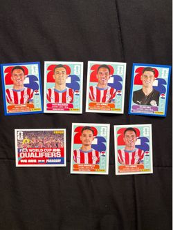 Paraguay panini fifa stickers
