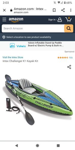 2 Intex Inflatable Kayaks