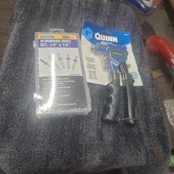 New Rivet Gun And Rivets