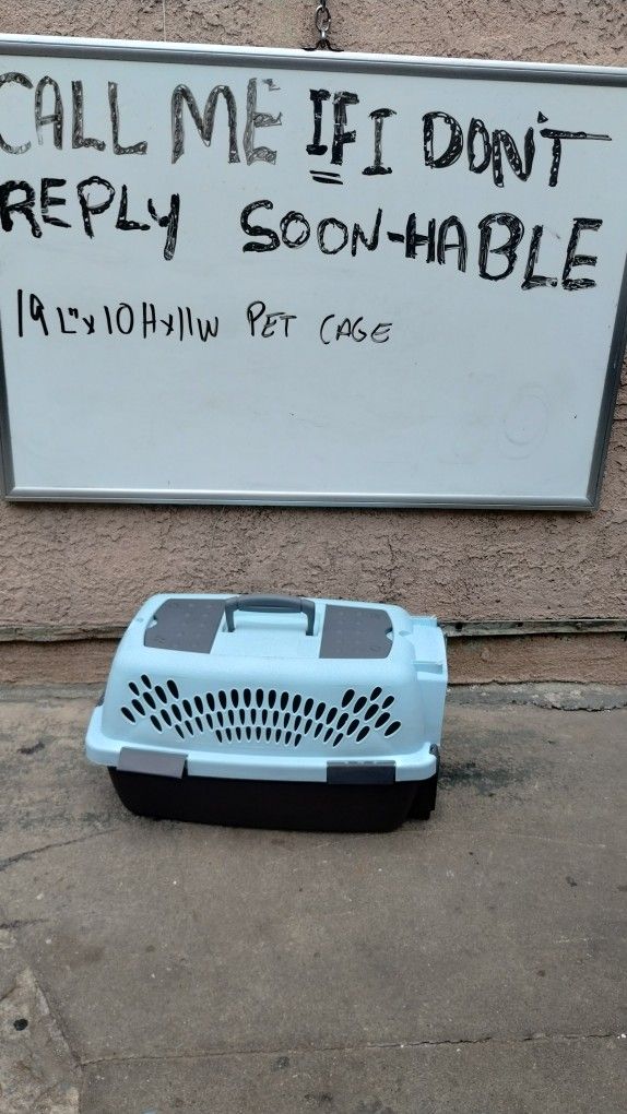 Pet.Crate Cage Taxi Jaula Chica