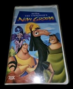 USED - The Emperor's New Groove VHS Disney Masterpiece - TESTED