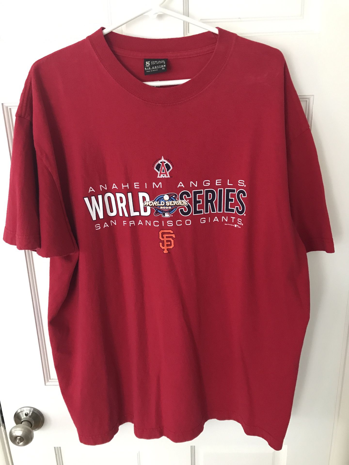San Francisco Giants/Anaheim Angels World Series Shirt