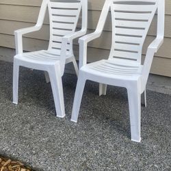 Two Outdoor Chairs