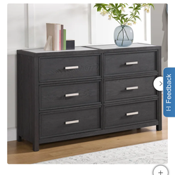 Costco Bellevue 6-drawer Dresser with Quartz Top