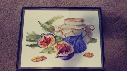 Watercolor still life,11x9