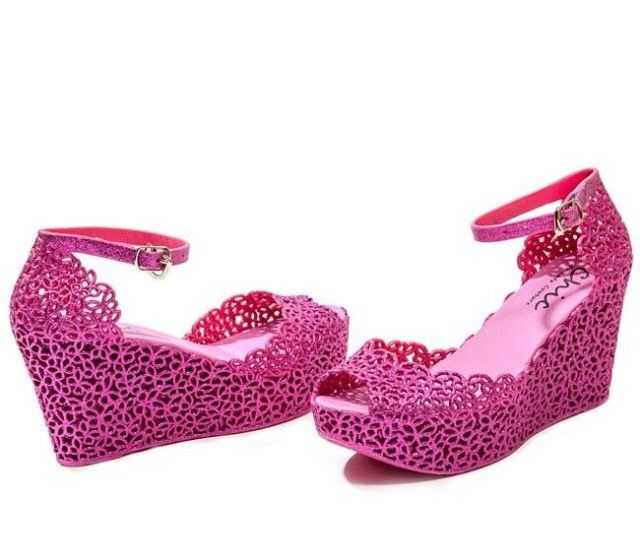 Women’s Wedge Pink/ Fuchsia Shoe