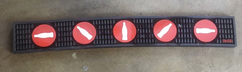 Coca-Cola Bar Mat