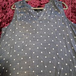 3xl Light Blue Blouse