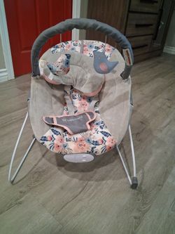 Baby girl bouncer