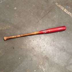 Louisville Slugger Wood Bat Size 33  MLB Maple U47