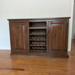 Sideboard Credenza Wine Rack - Mexican Revival 
