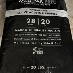 VALU-PAK 28-20 Dog Food