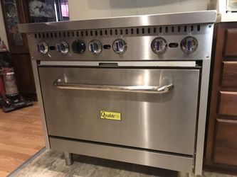 6 ranges commercial stove like new