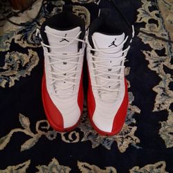 Jordans 12 Retro Cherry Size 14