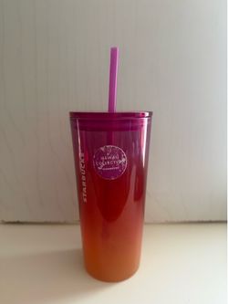 Starbucks Hawaii Collection Tumbler with Straw