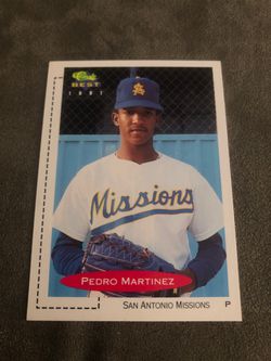 1991 Pedro Martinez Classic Baseball Card Minor league Boston Red Sox