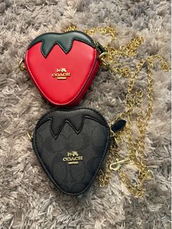 Coach mini cross $45 each one